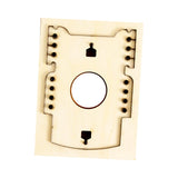 Maxbell Leather Die Cut Mold Stitching Handcraft Wooden Wallet Die Cutting for Home