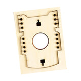 Maxbell Leather Die Cut Mold Stitching Handcraft Wooden Wallet Die Cutting for Home