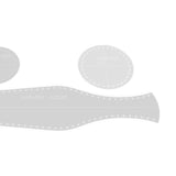 Maxbell Acrylic Template Leather Die Cutting Vase Easy to Use for Sewing Stencil