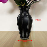 Maxbell Acrylic Template Leather Die Cutting Vase Easy to Use for Sewing Stencil