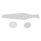 Maxbell Acrylic Template Leather Die Cutting Vase Easy to Use for Sewing Stencil