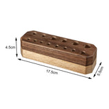 Maxbell Leathercraft Storage Rack Leather Punch Tools Multi Holes for Home Accessory