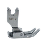 Maxbell Standard Presser Foot Easy to Use Replacement Steel for Juki Topstitching P351V