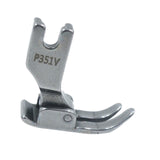 Maxbell Standard Presser Foot Easy to Use Replacement Steel for Juki Topstitching P351V