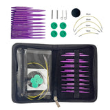Maxbell Circular Knitting Needles Set Craft Crochet Needles for Socks Knitter Sewing