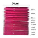 Maxbell Knitting Needles Double Pointed Straight Stitch Crochet for Sewing Beginners