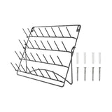 Maxbell Wall Mount Thread Holder 32 Spool Sewing Thread Rack with Hanging Tools