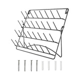 Maxbell Wall Mount Thread Holder 32 Spool Sewing Thread Rack with Hanging Tools