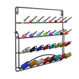Maxbell Wall Mount Thread Holder 32 Spool Sewing Thread Rack with Hanging Tools
