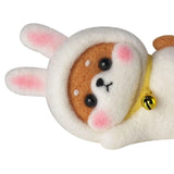 Maxbell Portable Needle Felting Set Crafts Handcraft Wool Roving for Beginners Kids C