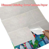 Maxbell 20Pcs Diamond Painting Release Paper Tools for Beginners Nonstick Covers A6 10.5cmx14.8cm