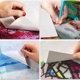 Maxbell 20Pcs Diamond Painting Release Paper Tools for Beginners Nonstick Covers A4 29.7cmx21cm