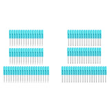 Maxbell 50Pcs 2mm Mini Screwdrivers Set Eyeglass Screwdriver for Toy Repair Sturdy Flat Head