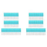 Maxbell 50Pcs 2mm Mini Screwdrivers Set Eyeglass Screwdriver for Toy Repair Sturdy Flat Head