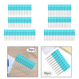 Maxbell 50Pcs 2mm Mini Screwdrivers Set Eyeglass Screwdriver for Toy Repair Sturdy Flat Head