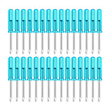 Maxbell 50Pcs 2mm Mini Screwdrivers Set Eyeglass Screwdriver for Toy Repair Sturdy Flat Head