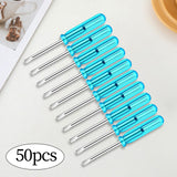 Maxbell 50Pcs 2mm Mini Screwdrivers Set Eyeglass Screwdriver for Toy Repair Sturdy Flat Head