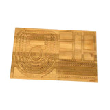 Maxbell Beading Board Showcase Practical Wooden Bead boards for Storage Mom Day Gifts Style A