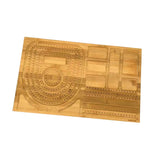 Maxbell Beading Board Showcase Practical Wooden Bead boards for Storage Mom Day Gifts Style A