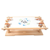 Maxbell Cross Stitch Stand Rotated 1 Set Embroidery Stands for Hand Work Quilt Frame