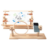 Maxbell Cross Stitch Stand Rotated 1 Set Embroidery Stands for Hand Work Quilt Frame