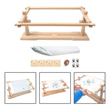Maxbell Cross Stitch Stand Rotated 1 Set Embroidery Stands for Hand Work Quilt Frame