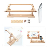 Maxbell Cross Stitch Stand Rotated 1 Set Embroidery Stands for Hand Work Quilt Frame