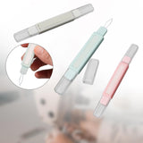 Maxbell Double Needle Threader Accs Hand Sewing for Household Needlecraft Embroidery Pink