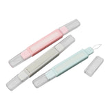 Maxbell Double Needle Threader Accs Hand Sewing for Household Needlecraft Embroidery Pink