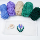Maxbell Latch Hook Rug Canvas Tool Knitting Kit 1 Piece for Adults Pillow Embroidery 100x150cm