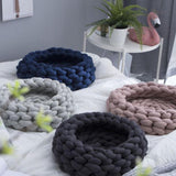 Maxbell Chunky Yarn Crocheting Blankets DIY Jumbo Yarn for Throw Pillow Rugs Crochet Deep Gray