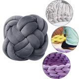 Maxbell Chunky Yarn Crocheting Blankets DIY Jumbo Yarn for Throw Pillow Rugs Crochet Deep Gray