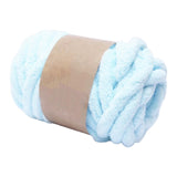 Maxbell Thick Chunky Yarn Hand Knitting DIY Weight Yarn for Throw Rug Making Weaving light blue