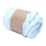Maxbell Thick Chunky Yarn Hand Knitting DIY Weight Yarn for Throw Rug Making Weaving light blue