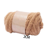 Maxbell Thick Chunky Yarn Hand Knitting DIY Weight Yarn for Throw Rug Making Weaving khaki