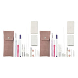 Maxbell Embroidery Punch Needle Set Sturdy Handmade for Children Adults Cross Stitch Pink