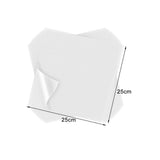Maxbell 100Pcs Precut Embroidery Topper for Hand Sewing Hand Embroidery Cross Stitch 10 x 10 Inch