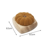 Maxbell Pincushion Kit Durable Pumpkin Shaped for Quilting Embroidery Craft Projects Yellow