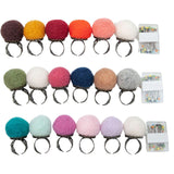 Maxbell 6x Needle Felt Pin Cushion Wearable DIY Crafts for Sewing Quilting Accessory Set A