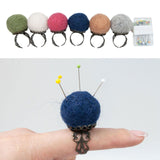 Maxbell 6x Needle Felt Pin Cushion Wearable DIY Crafts for Sewing Quilting Accessory Set A
