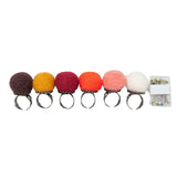 Maxbell 6x Needle Felt Pin Cushion Wearable DIY Crafts for Sewing Quilting Accessory Set C