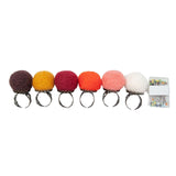 Maxbell 6x Needle Felt Pin Cushion Wearable DIY Crafts for Sewing Quilting Accessory Set C