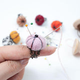 Maxbell 5 Pieces Needle Felt Pin Cushion Needle Holder for Quilting Sewing Accessory