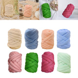 Maxbell Chunky Yarn Weight Yarn Durable Bulky Yarn Washable for Rug Macrame Tapestry Beige
