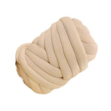 Maxbell Chunky Yarn Weight Yarn Durable Bulky Yarn Washable for Rug Macrame Tapestry Beige