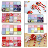 Maxbell Crepe Cloth Patchwork Fabric Soft DIY for Graduations Baby Showers Christmas A