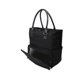 Maxbell Knitting Crochet Bag Organizer Portable Tool for Carrying Projects yarn Black