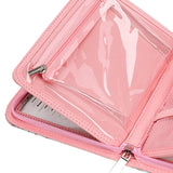 Maxbell Crochet Hook Organizer Empty Zipper Storage Bag Travel Knitting Needle Case