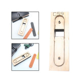 Maxbell Wood Leather Cutting Die DIY Wire Organizer Mold Tools Leather Crafts Cutter