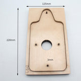 Maxbell Wallet Die Cutting Mold Wooden Making Stencil Card Holder Card Bag Templates